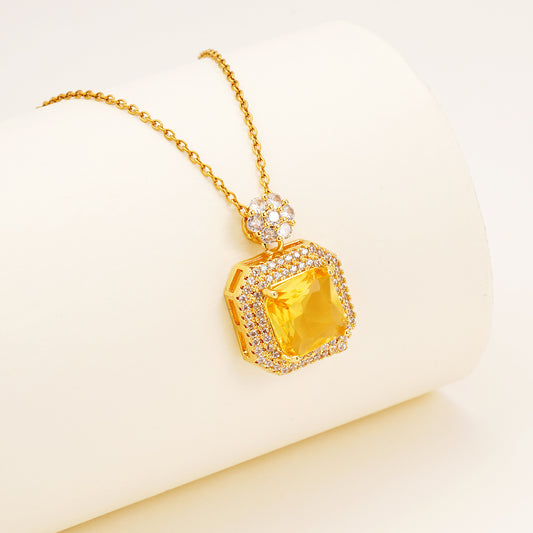 Golden Grace Pendant Necklace