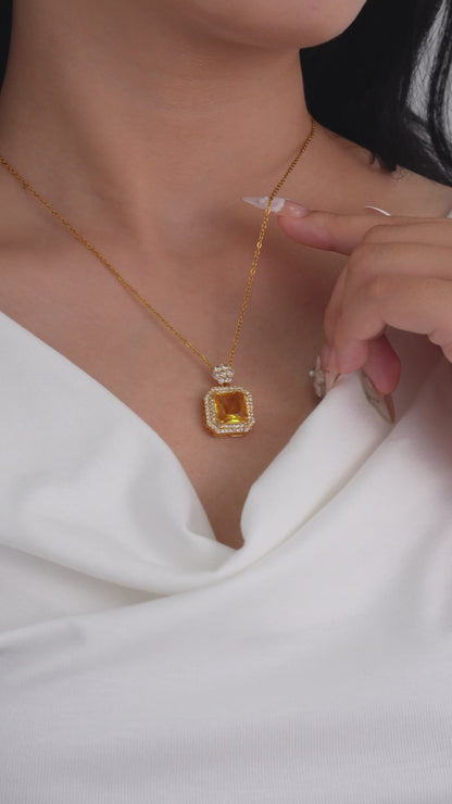 Golden Grace Pendant Necklace