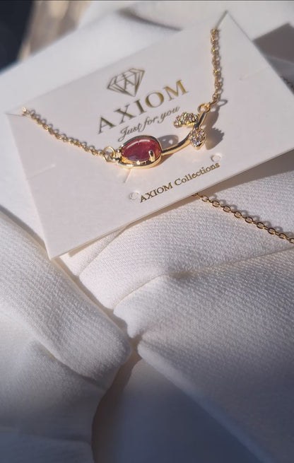 Eternal Rose Necklace
