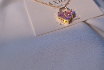 Radiant Locked Heart Necklace